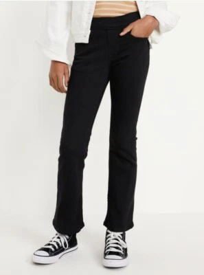 Pantalones de mezclilla para niñas Wow corte bota talla L ~ lavado negro Foto 1 de 2