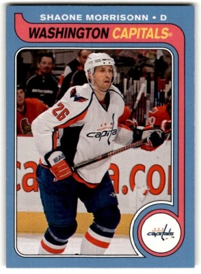 2008-09 O-Pee-Chee '79-80 Retro Shaone Morrisonn #28 Washington Capitals - Image 1 of 2