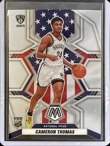 Cameron Thomas - Rookie - 2021-22 Panini Mosaic - National Pride #255 - Bild 1 von 1