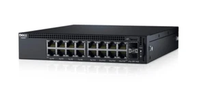 Dell Networking X1018 Switch – 16x 1GbE BASE - T-2x 10GbE SFP - Managed - 11VTD - Bild 1 von 1