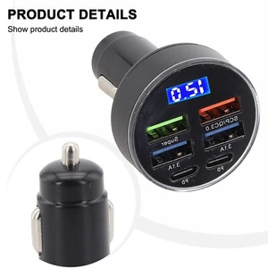 Chargeur de voiture fiable avec protection contre les surtemp??ratures capacit?? - Photo 1 sur 24