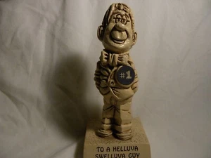 Figurine Man Paula 1971 Humor Gift # 1 Guy - Picture 1 of 5