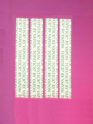 Vapon Topstick 1/2"X3"The Original "MENS GROOMING TAPE" Clear,Double Sided 50 pc - Image 1 of 4