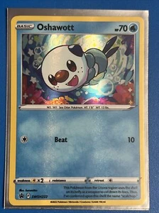 Pokemon TCG - Oshawott SWSH222 Black Star Promo - Holo selten - Neuwertig/M + Kartensparer - Bild 1 von 2
