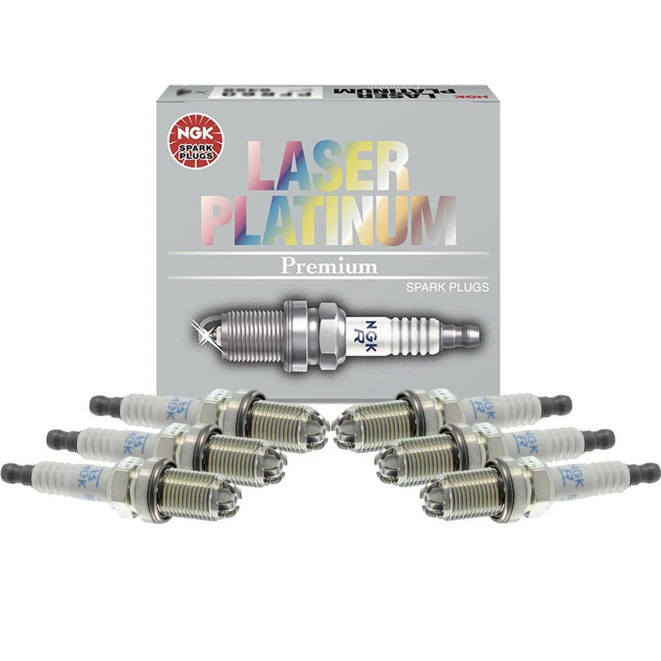 Juego de 6 bujías láser platino NGK para Porsche 911 Boxster Cayman H6 Foto 1 de 1