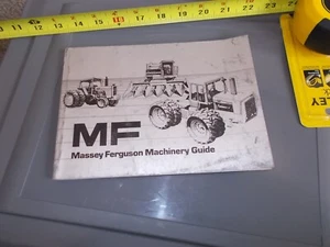 1979 ? MASSEY-FERGUSON FARM MACHINERY GUIDE 194 PAGES TRACTOR IMPLEMENTS - Picture 1 of 7