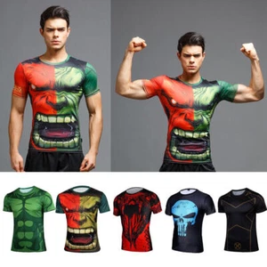 Batman DC-Comics WB T-Shirts städtischer Jugend-Superheld Straßenwunders Männer - Bild 1 von 36