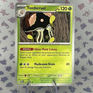 Toedscruel - 17/182 - Common Regular - Pokemon Paradox Rift - NM - Picture 1 of 2
