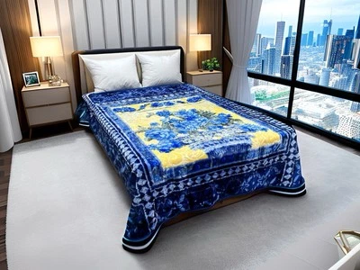 "Nueva manta reversible estilo visón de 2 lados súper suave tamaño queen 75X87"" 6,5 libras" Foto 1 de 4