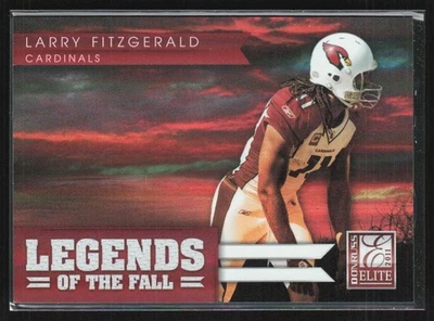 Larry Fitzgerald 2011 Donruss Elite Legends of the Fall Red /49 #12 Arizona - Image 1 of 3