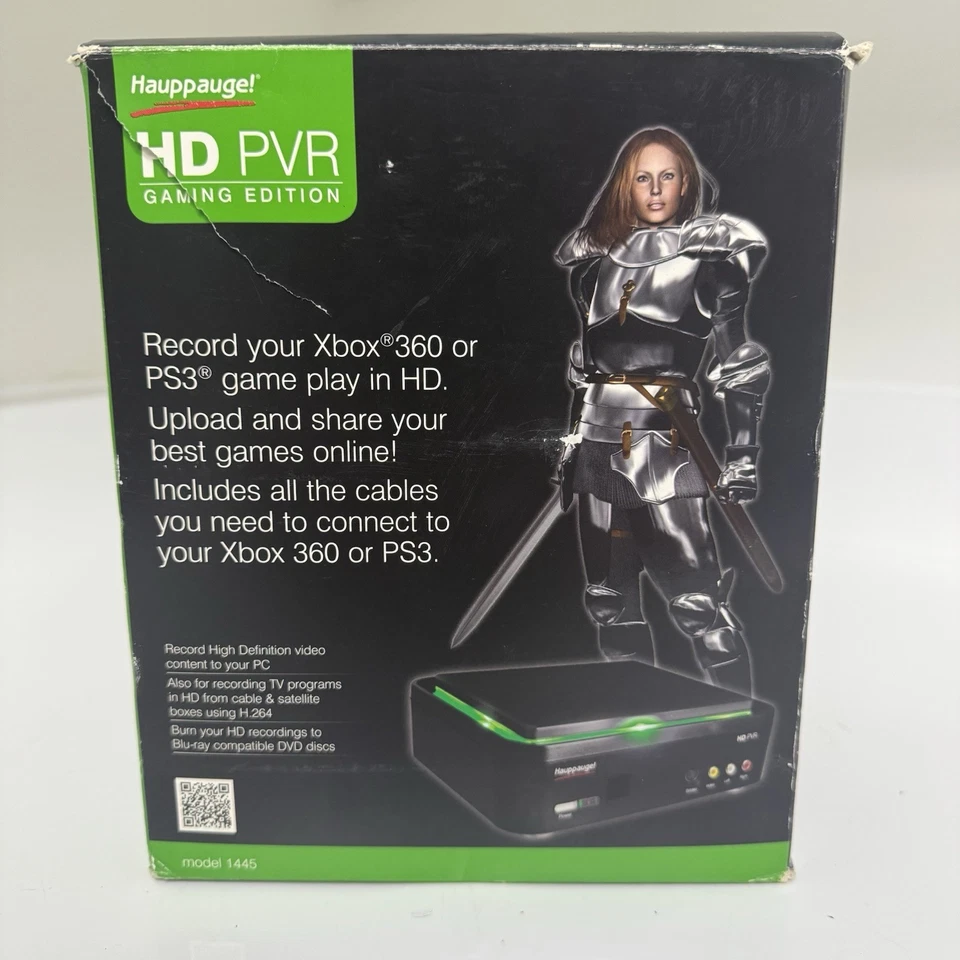 HD PVR Gaming Edition Model 1445 Hauppauge XBox 360 PS3 Brand New Never Used - Image 1 of 4