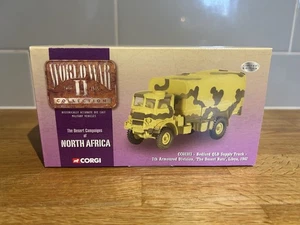 CORGI 1:50 BEDFORD QLD SUPPLY TRUCK 7TH ARMOURED DIVION THE DESERT RATS 1942 - Picture 1 of 4