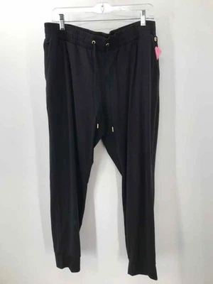 Pre-Owned Lilly Pulitzer Black Size Large Pull On Pants - Image 1 of 3