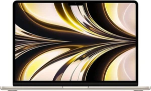 APPLE MacBook Air 2022 M2 8 cœurs 8 cœurs GPU 16 Go 256 Go QWERTY Starlight MC7W - Photo 1/3