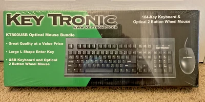 ¡Nuevo! Paquete de teclado Tronic con mouse Key sellado KT800USB Foto 1 de 4