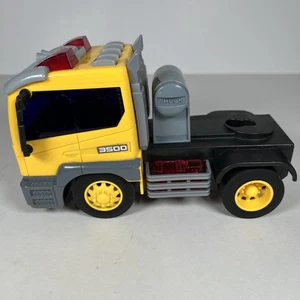 Maxx Action Semi Only Lights Sounds Truck 7” Toy Yellow - Picture 1 of 5