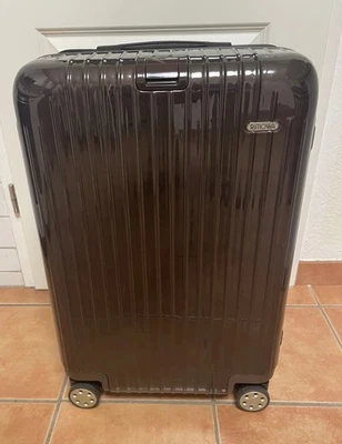 Rimowa Salsa Trunk | Sondermaß | pre LVMH  | braun | 4 Wheel | Top Zustand | Rar - Bild 1 von 4
