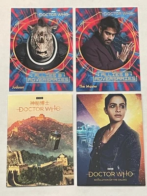 Rittenhouse Doctor Who Serie 11 y 12 2022 Inserto SP (4) Tarjeta Póster Asia ++ Foto 1 de 2