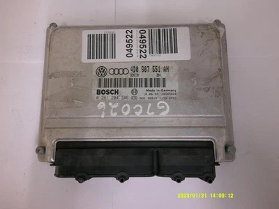 ORDENADOR MOTOR AUDI A4 1997 1998 1999 2000 2001 2002 4D0907551AH 2,8 L ECM OEM Foto 1 de 4
