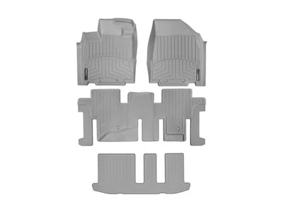 WeatherTech FloorLiner 适用于 2014 - 2020 英菲尼迪 QX60 - 全套,灰色 — 第 1/4 张图片
