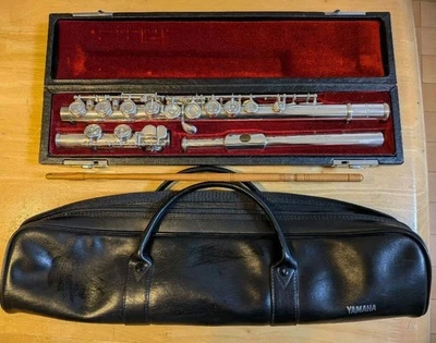 YAMAHA YFL-451 Querflöte silber gebraucht - Bild 1 von 4