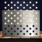 Pochoir 50 étoiles en acier inoxydable drapeau américain 201 et modèle standard 13 étoiles