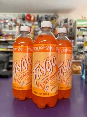 Faygo Promotional Dreamin 橙色苏打水霜 * 单 24 盎司 * 限量版 * — 第 1/2 张图片