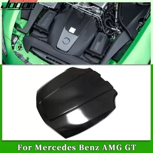 Cubierta del capó del motor de carbono seco para Benz AMG GT M178 V8 cupé 2015-2023 - Imagen 1 de 12