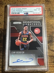 2019-20 Panini Prizm Cam Rossastro AUTO #SS-CRD QUASI NUOVA-nuova di zecca PSA 8 - Foto 1 di 1