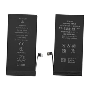 BATTERIA MAGGIORATA ALTA CAPACITÀ 3510mAh PROD.2025 CICLI 0 PER IPHONE 11 A2221 - Foto 1 di 3