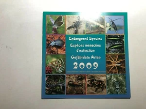 2009 UN Endangered Species Animals Folder Album vom Aussterben bedrohte Arten UN - Bild 1 von 12