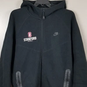 NIKE STANFORD FOOTBALL TECH FLEECE HOODIE SWEATSHIRT TEAM-ISSUED SCHWARZ = GRÖSSE 2XL - Bild 1 von 11