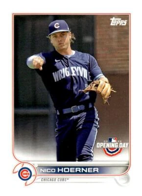 2022 Topps Opening Day #147 Nico Hoerner CUBS - Image 1 of 2