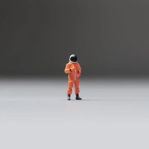 1:64 Figura Pintada Sin Pintar Modelo Miniatura Resina Diorama Traje Espacial Astronauta - Imagen 1 de 16
