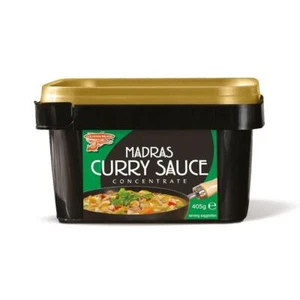 Goldfish Indian Madras Spicy Curry Sauce Paste Concentrate Mix Tub Food 405g - Picture 1 of 1