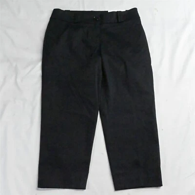 NOVA CALÇA SOCIAL LOFT 2P preta Julie cropped stretch feminina carreira - Imagem 1 de 4