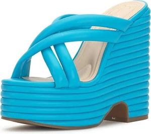 JESSICA SIMPSON JS-CITLALI Sandals Nevada Blue New - Picture 1 of 8