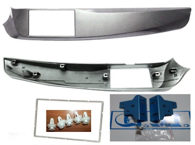 G.M. PRODUCTION MASCHERINA ADATTATORE 2 DIN ALFA ROMEO GIULIETTA SILVER 2010 AL 2014 per CINESI