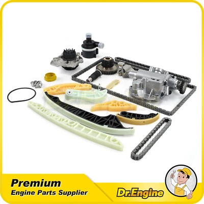 Nuevo kit de cadena de distribución bomba de agua de aceite para Audi A5 2012 turboalimentado 2,0 L  Foto 1 de 4