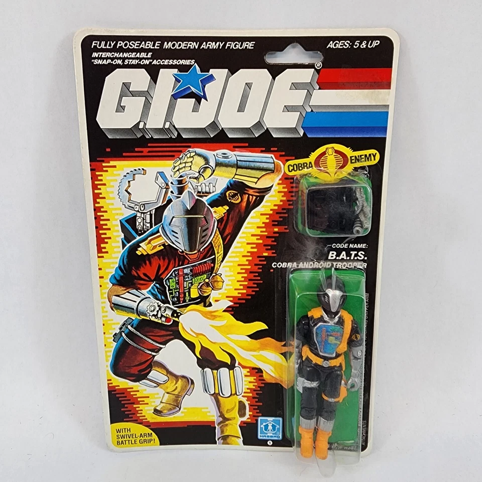 1986 BATS GI JOE MOC READ DESCRIPTION VINTAGE ACTION FIGURE HASBRO B.A.T.S ARAH - Image 1 of 4