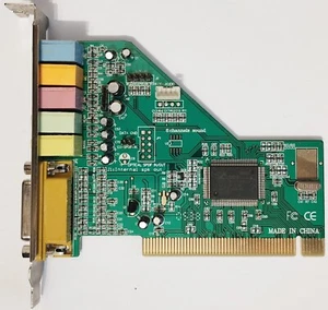 [RETRO] C-Media CMI8738/PCI-6Ch 5.1 Surround - PCI Soundkarte Diverse Varianten - Afbeelding 1 van 6