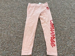 Converse All Star Girls Pink Leggings 10-12 - Picture 1 of 5