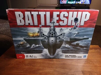 Battleship Board Game The Original Naval Combat Game Hasbro 2011 Factory Sealed - Image 1 of 4