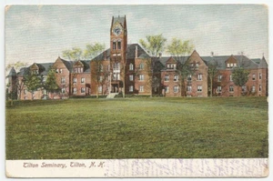 Postal Tilton Seminary New Hampshire 1907 NH antigua UDB - Imagen 1 de 2