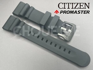 Cinturino orologio OEM Citizen Promaster Aqualand JP2007-17W / 520-0010N06 gomma nera - Foto 1 di 7
