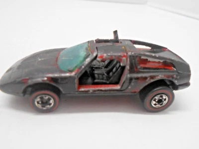 Coche coleccionable Redline Hot Wheels 1970 Mercedes-Benz C-111 vintage fundido a presión Foto 1 de 4