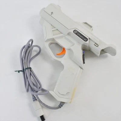 Dreamcast GUN CONTROLLER -Work for CRT TV Only- HKT-7800 SEGA Official dc 2901 - Image 1 of 4
