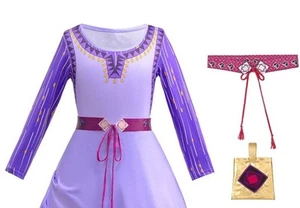 ASHA Princess Costume / Cosplay Outfit From WISH - Girls Sz 9-10 - New 👑 - Picture 1 of 3