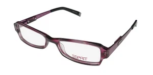 NUEVO MARCO DE GAFAS ESPRIT 17360 49-16-135 PÚRPURA MUJER BORDE COMPLETO METAL Y PLÁSTICO - Imagen 1 de 8