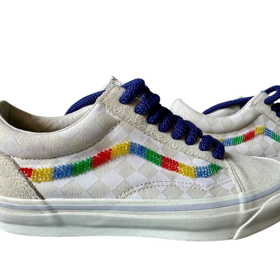 GUCCI Sneakers VAULT X VANS OG OLD SKOOL RAINBOW Women’s Size 8| M 6.5 Shoes - Image 1 of 4